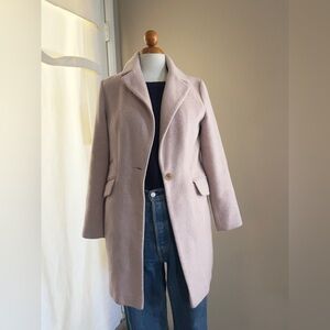 Topshop Blush Pink Coat